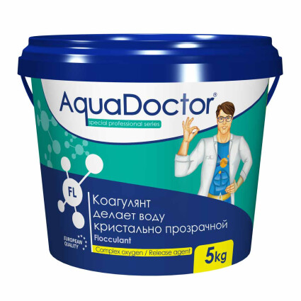 Коагулирующее средство в гранулах AquaDoctor FL 5 кг.